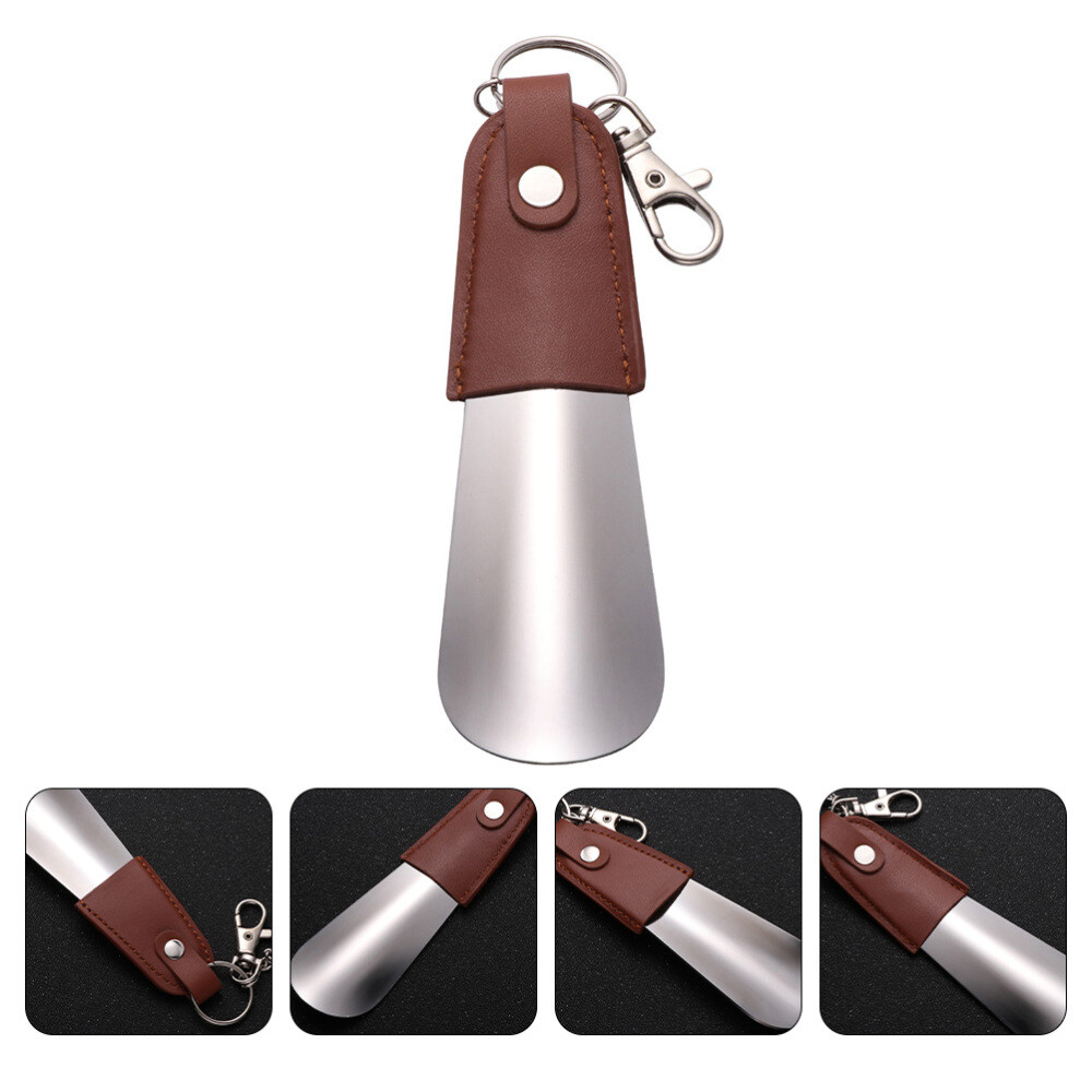 Keychain Shoehorn Man Father Lifter Pendant Decorative Keychains