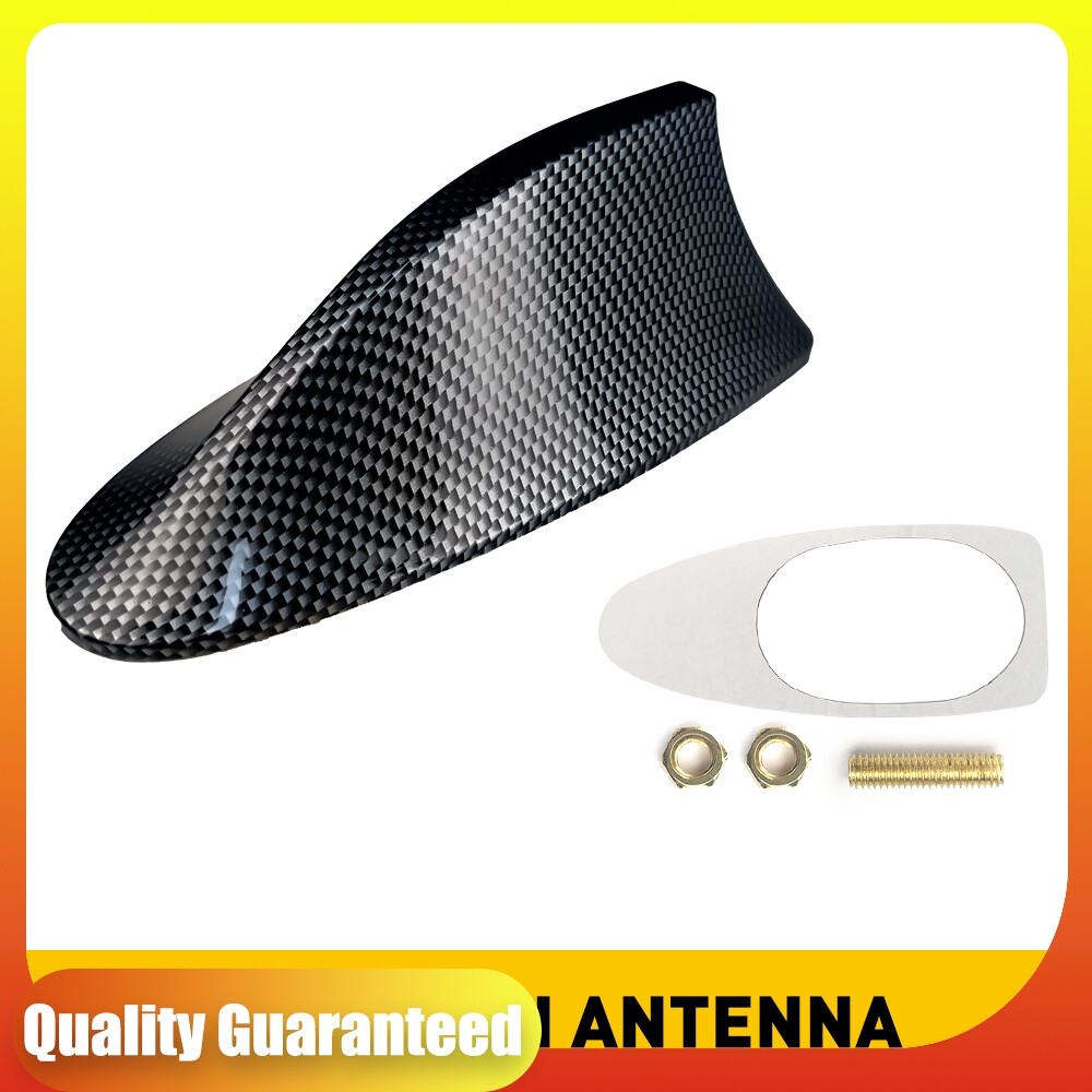 Shark Fin Antenna Cover for Car Roof with AM FM Radio Signal Base-image
