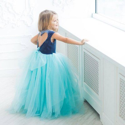 light blue toddler dress