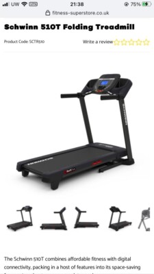 Electric Treadmill Schwinn Treadmill 510t Schwinn 510T Folding