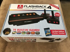 Atari Flashback 4 Launch Edition Black Console