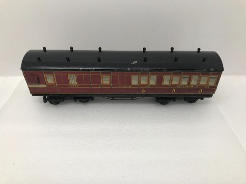 Leeds / Stedman Wooden O Gauge LMS 3rd Brake Coach 15478, boxed. | Zustand: Used