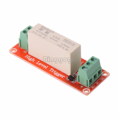 1 Channel SSR Solid State Relay High-low Trigger 5A 3-32V