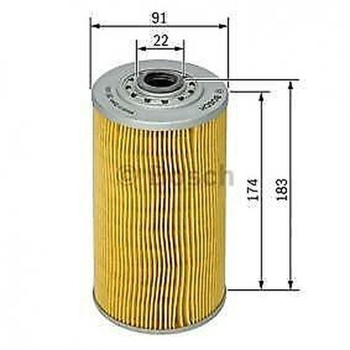 Filtro Aceite BOSCH 1 457 429 636 - BMW 324 524 D Td - Valeo 586018 Mann H1059/1 - Picture 2 of 4