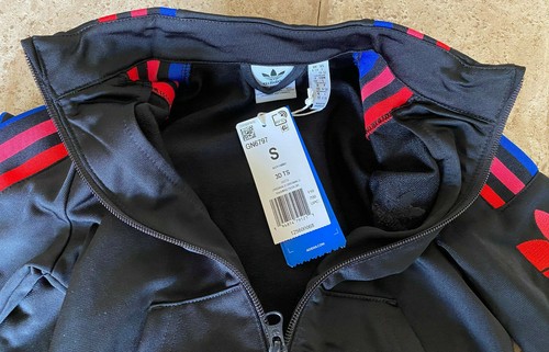 Adidas Boys Adicolor 3D Trefoil Track Suit Black Multicolor GN6797 S 4-5 - Picture 12 of 12