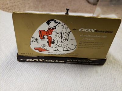 Cox .049 - COX engine - COX Tee Dee 0.049 - glass case - NIB