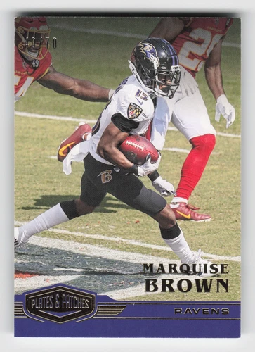 2020 Panini Plates & Patches Marquise Brown #65
