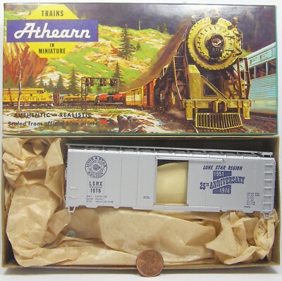 Athearn HO Scale Model Train Car 40' Lone Star Region 25th Anniv 1976..ZFG/H/I/J