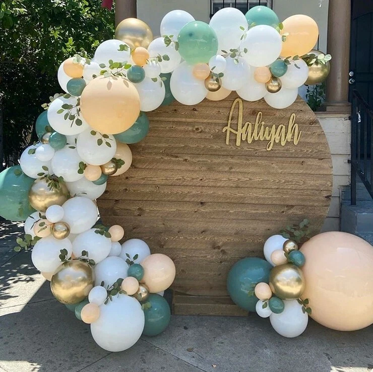 Balloon Arch Garland Kit Baby Shower Wedding Birthday Party Jungle Decor 167PCS  - image 4 of 4