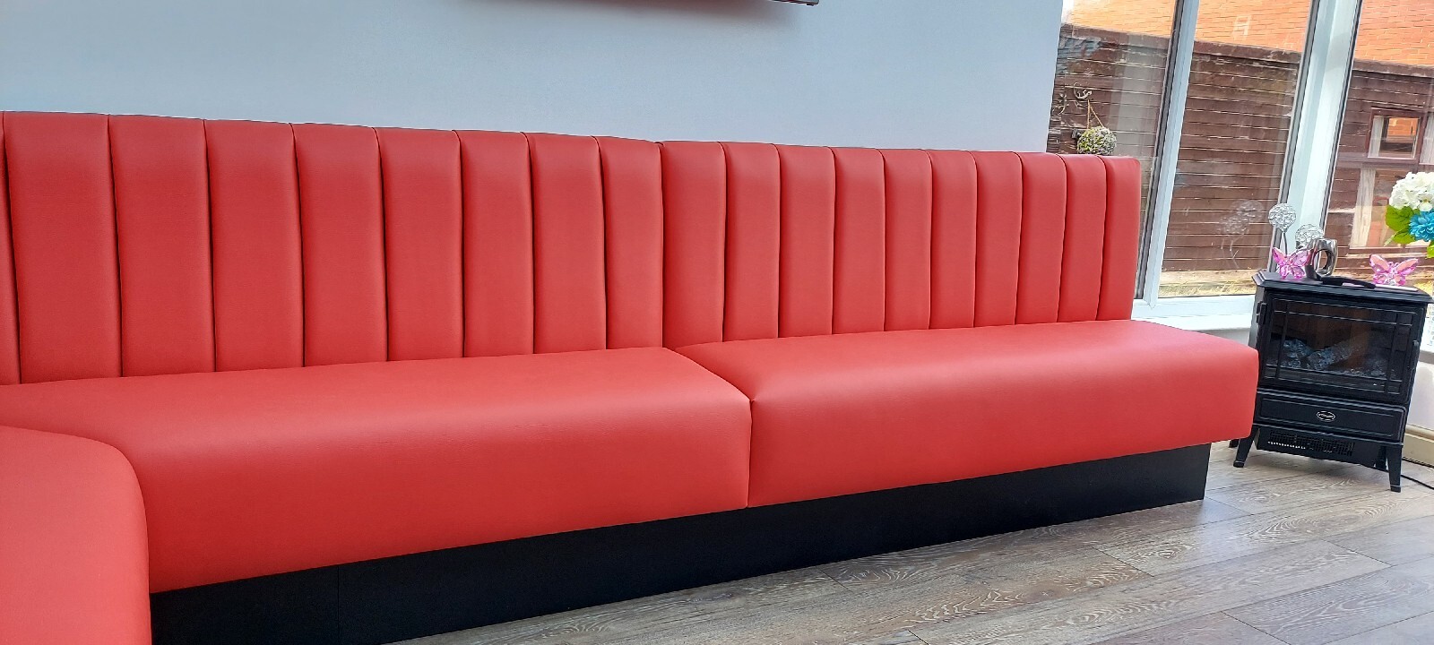 Bespoke booth seating, banquet £250.00 Per Mtr