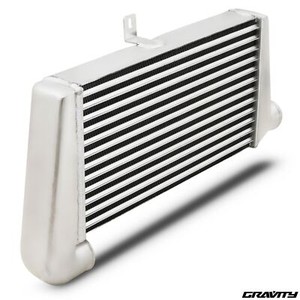 2.5" 63mm Universal Alloy DIY Turbo Boost Kit Car Front Mount Intercooler FMIC
