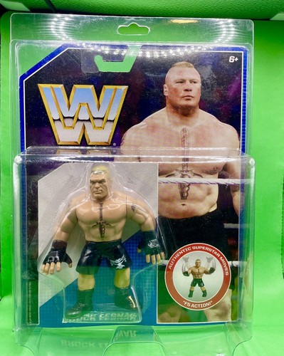 WWE Mattel Brock Lesnar Retro Series 1 WWF...