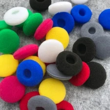 Universal 15mm Ear Pads Replacement Foam Cushion Sponge Covers for in Earphones