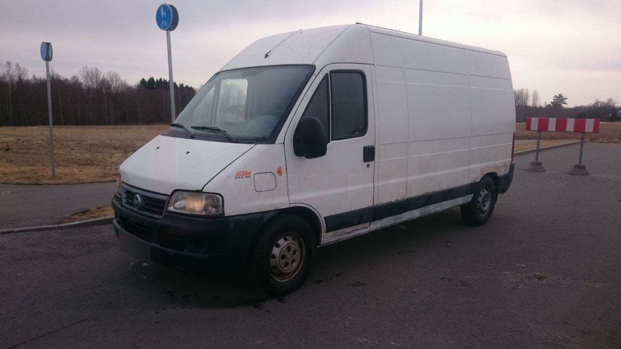 HEKO Tinted wind deflectors short front set 2piece FIAT DUCATO mk1 VAN