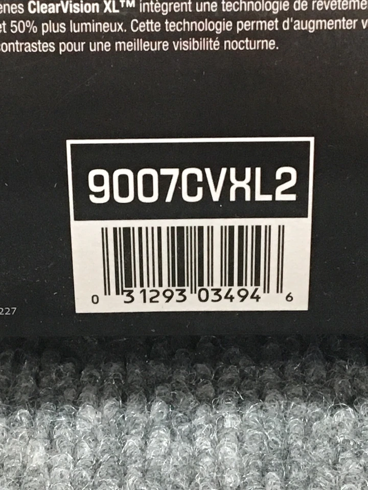 Twin Pack Eiko 9007CVXL2 Headlight Bulb-ClearVision XL 9007 - Image 4 of 4