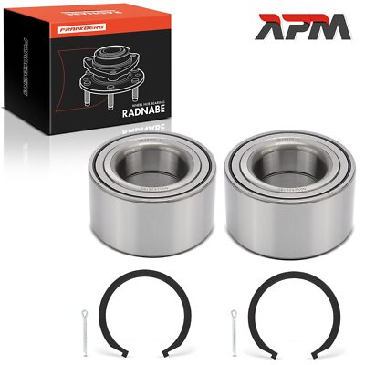 2x Radnabe Radlagersatz Vorne L+R für Hyundai Accent Lantra i10 KIA Rio Picanto