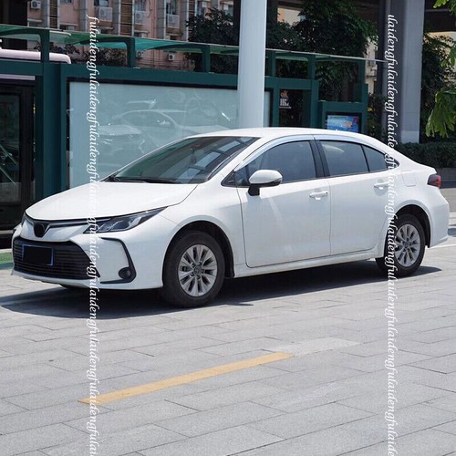 For Toyota Corolla 2019-23 silver Window Visor Vent Sun Shade Rain Guard Shield - Picture 2 of 6