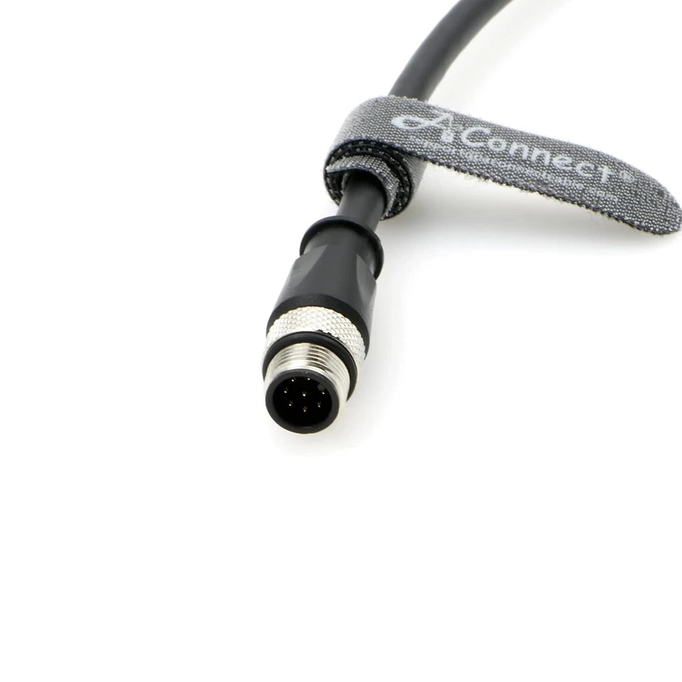 M12-A-Code-RJ45-Ethernet-Cable for Cognex DM300 M12 8-Pin A-Code Male to RJ45 - Image 4 of 4