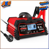 BatterieladegeräT 20A 12V/24V Intelligentes ErhaltungsladegeräT Mit LCD