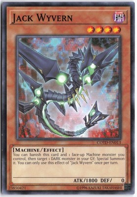 Yugioh - Jack Wyvern COTD-EN013 Unlimited - Code of the Duelist