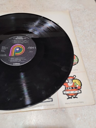 Elvis Presley ELVIS SINGS THE WONDERFUL WORLD OF CHRISTMAS Vinyl 33 Record - Imagen 5 de 6