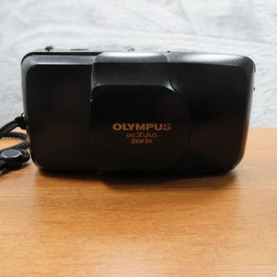 Vintage Olympus Stylus Zoom DLX 35mm Film Camera Point Shoot Flash Quartzdate