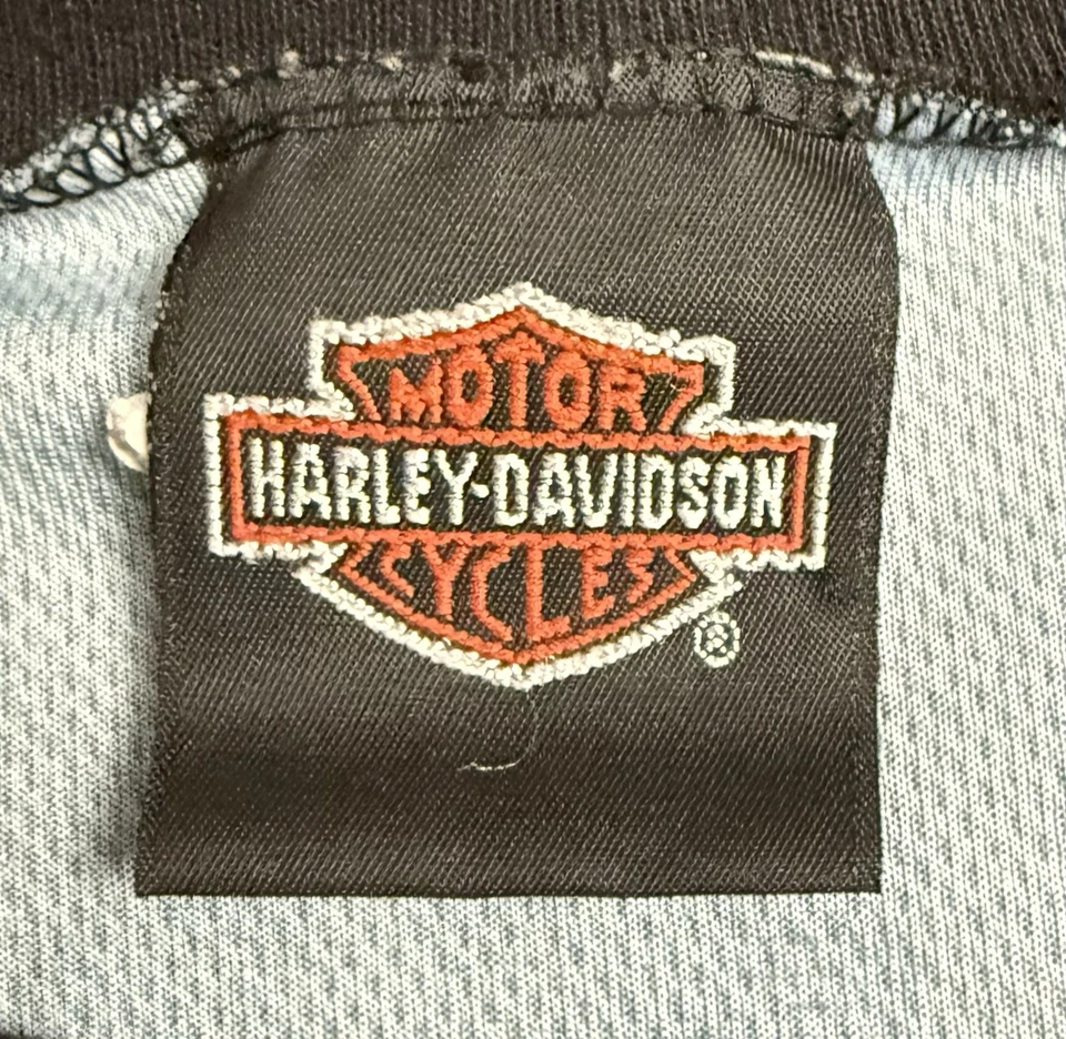 VTG Harley Davidson 2X Racing Jersey Shirt Scott Jacobs 2001 USA Made MN RARE - Image 4 of 4