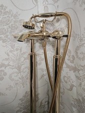 Fired Earth Empire Floor Mounted Bath Mixer & Hand Shower (EX-Display) REFB10