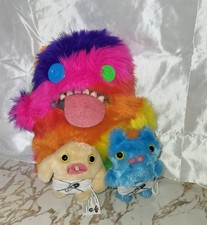 FUGGLER Funny Ugly Monster Lot Of 3