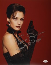Famke Janssen Signed 11x14 GoldenEye Xenia Onatopp JSA