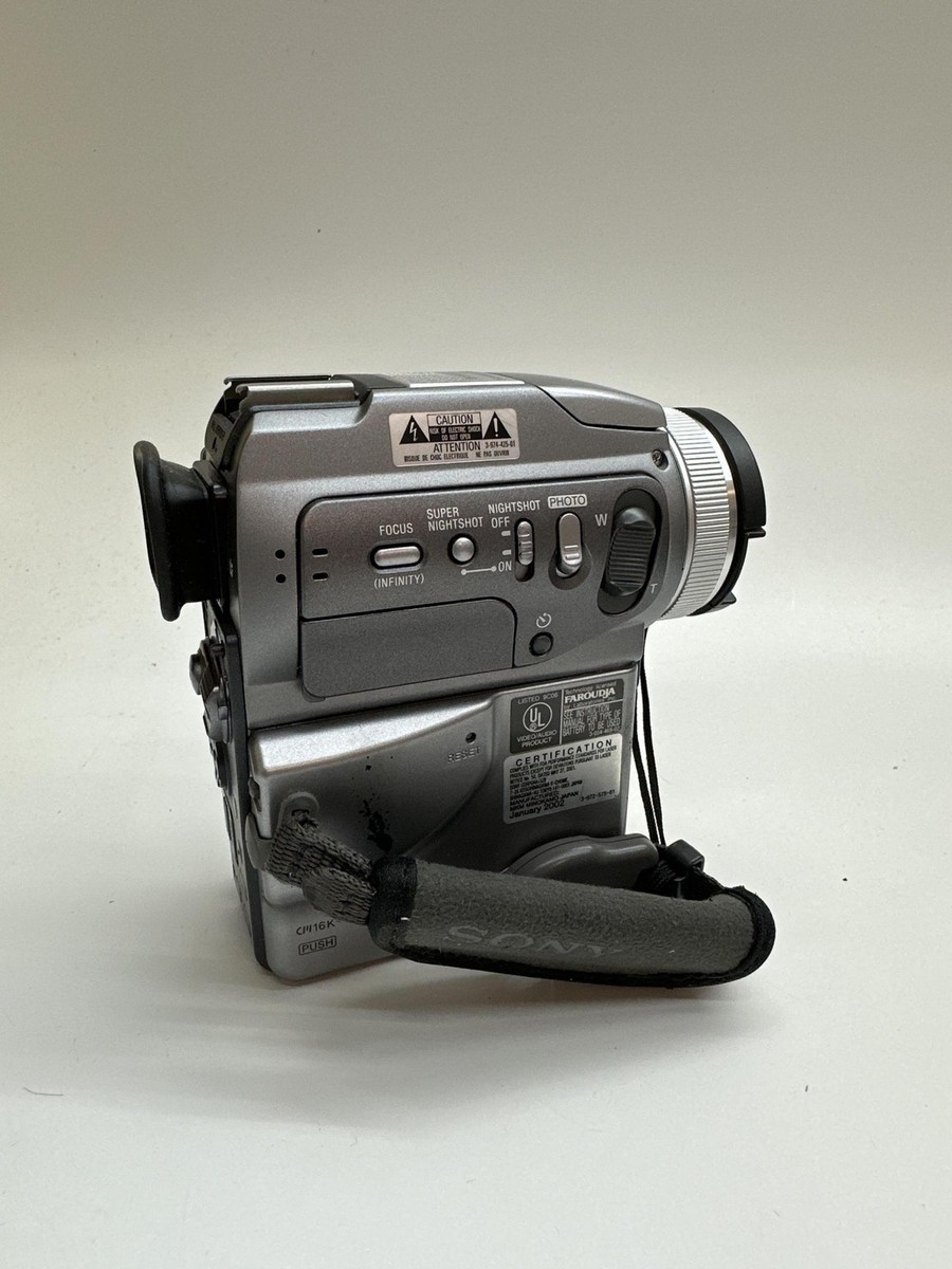 動作品　SONY miniDV HANDYCAM DCR-PC120 ⑦ Sony Handycam DCR-PC120BT Camcorder for sale online | eBay