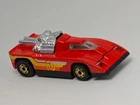 Vintage 1980 Hot Wheels Hot Ones #1691 Cannonade Twin Turbo Red Opening Hatch
