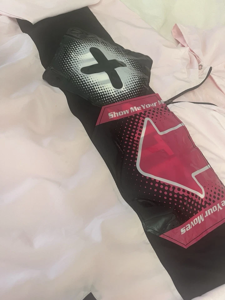 Custom Pink Windbreaker Hoodie Upcycled DDR Dance Pad Streetwear Jacket - Image 3 of 4