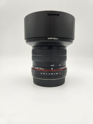 Canon EF Wallimex Pro 14mm f2,8 Weitwinkel Objektiv