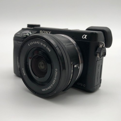 Sony Alpha NEX-6 16.1MP Mirrorless Black Camera +Lens E PZ 16-50mm f/3.5-5.6 OSS