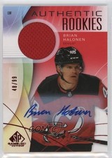 2024-25 SP Game Used Authentic Rookies Red Jersey 48/99 Brian Halonen Auto 1mz4