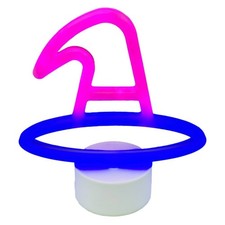LED Witch Hat Light Blue Pink Halloween Tabletop Decor At Home