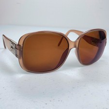Gucci Sunglasses FRAME ONLY GG 3170/S Italy Honey Clear Squar Acetate