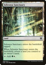 1x Selesnya Sanctuary - Commander 2020 - NM - MTG