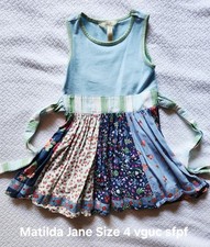 MATILDA JANE Girls Daydream Dreamcatcher Dress Size 4 Floral Patchwork Layer