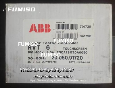 1pc ABB RVT-6 power factor controller 50-60Hz#br