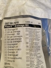 Pleur X 50-7510 Drainage Kit New Sealed 1 Bottle Exp. 2025