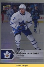 2017-18 Upper Deck AHL SPs Rainbow Foil Timothy Liljegren #129 READ 7l6