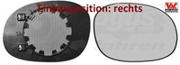 VAN Wezel 0925838 Spiegelglas FüR AußEnspiegel Rechts