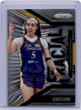 2025 Panini Prizm WNBA #7 Dearica Hamby Fractal