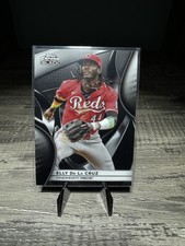 2025 Topps Chrome Black Elly De La Cruz #100 - Reds