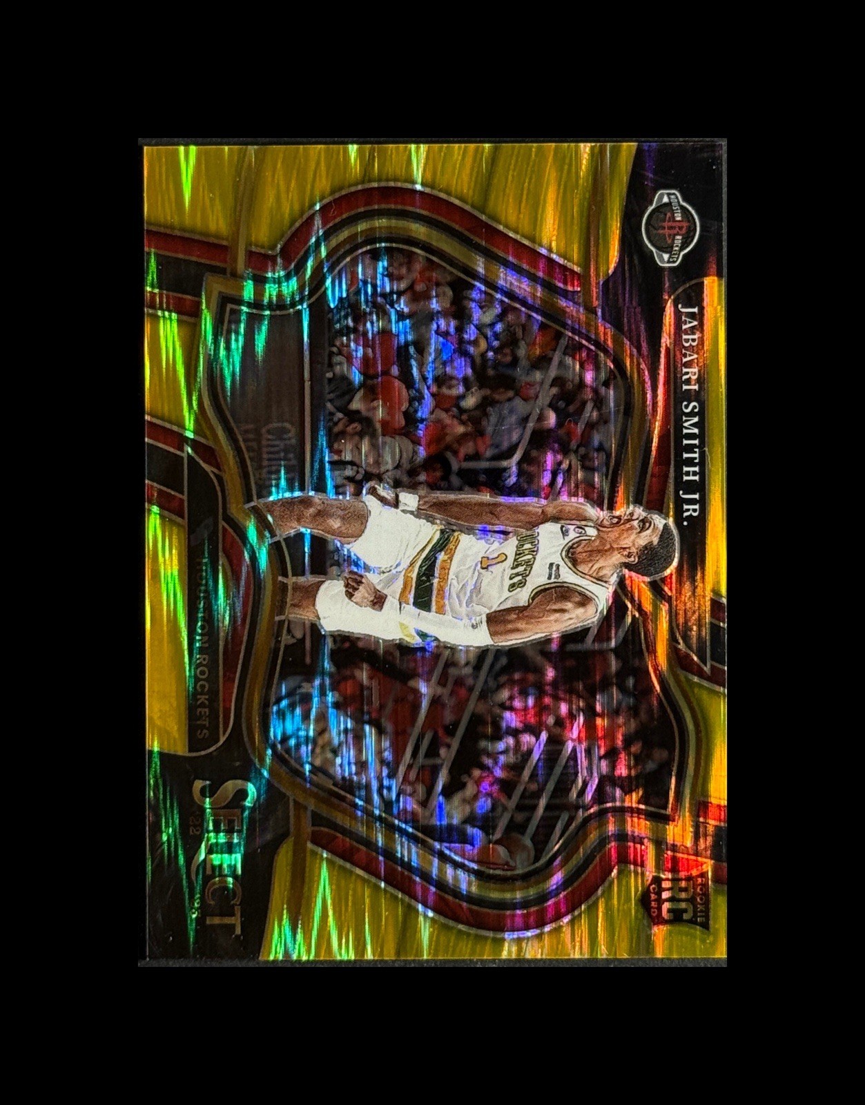 2022 Panini Select Jabari Smith Jr Courtside Gold Flash RC /10 Check Descripton