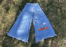 REAL vintage JNCO 50 To Life Convict Wide-Leg lightish blue. Trades or offers 