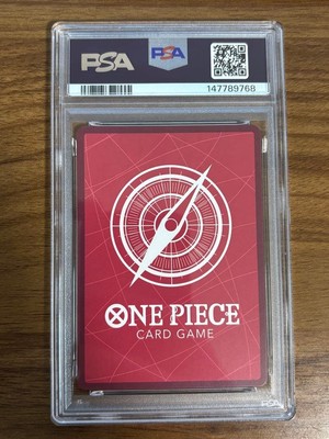 One Piece PSA10 Zoro Serial Flagship Trading Card OP12-020
