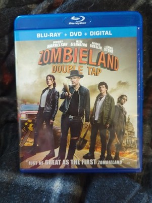 Zombieland: Double Tap (Blu-ray DVD) Horror Zombie Comedy ships free